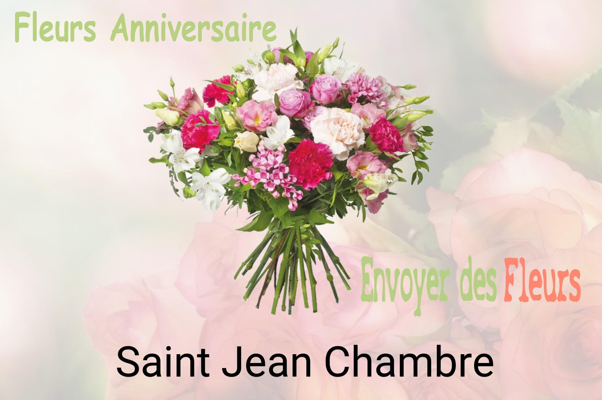 Bouquet de fleurs d’anniversaire livré à Saint-Jean-Chambre